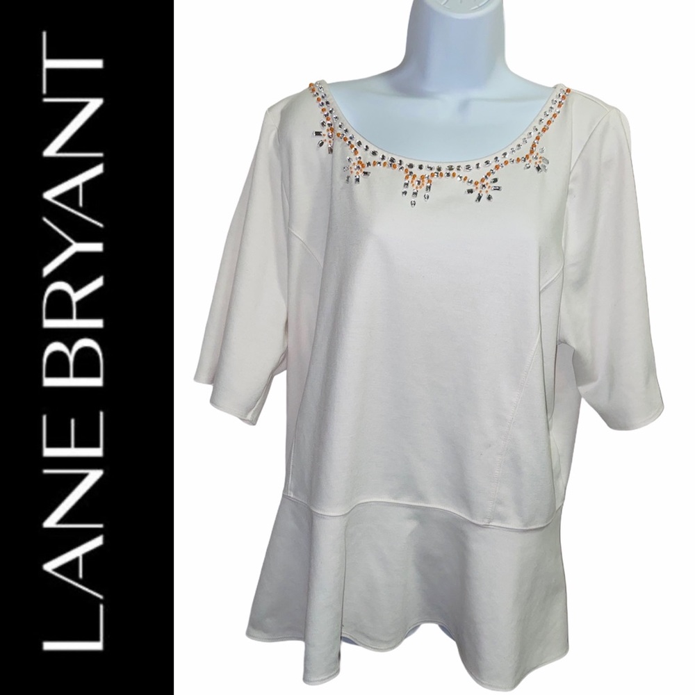 Lane Bryant Jeweled Shirt Size 22/24